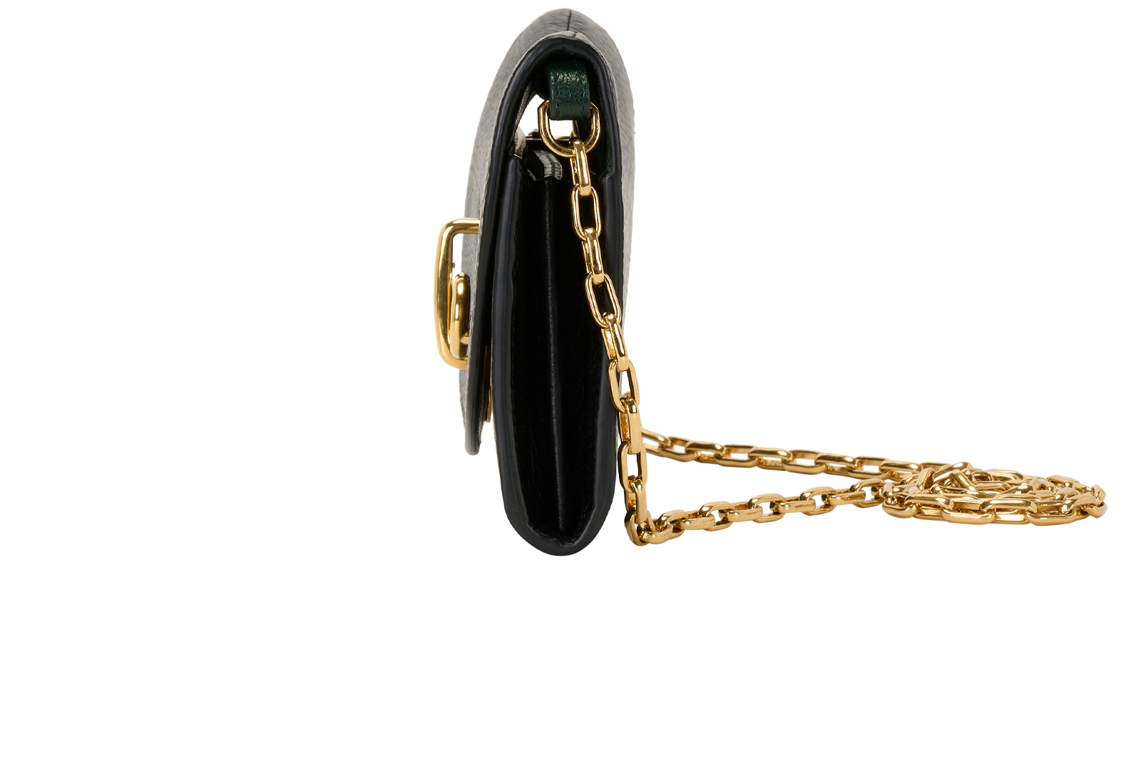 Rocking Horse Continental WOC, &pound;320, Handbags, Black, Leather, Side view